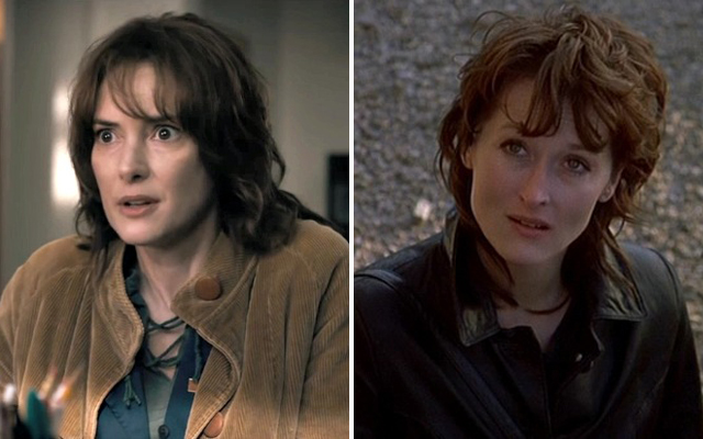 20 Facts You Probably Didnt Know About Netflix Stranger Things - Winona Ryder and Meryl Streep