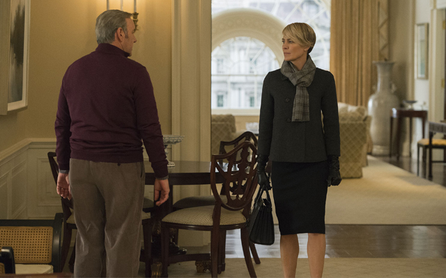 The 10 Most Shocking Moments From House of Cards - Claire leaves Frank