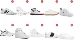 Above: 10 classic white sneakers every guy needs in their closet