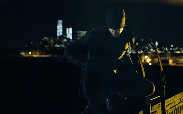 Above: Daredevil is the first of 5 Marvel series coming to Netflix
