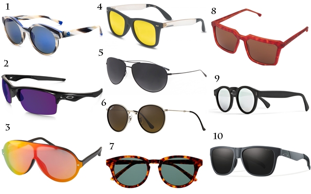 Above: 10 of our favourite sunglasses to wear on Sunglasses Day