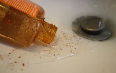 Above: Close up of microbeads in hygiene products (FILE PHOTO/QMI AGENCY)