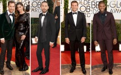 2014 Golden Globe Awards: Men On The Red Carpet