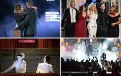 Above: Memorable moments from the 2014 Grammy Awards