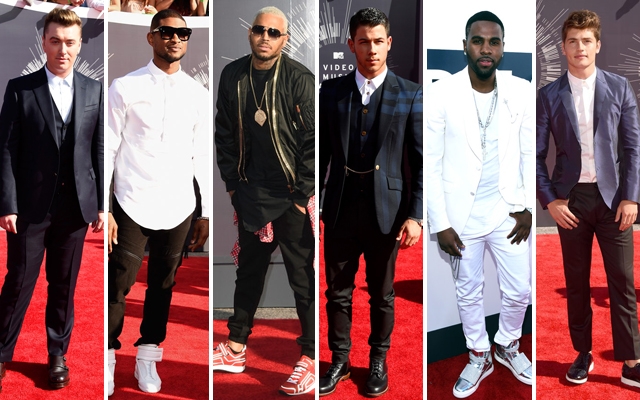Above: 6 of our favourite gents on the red carpet at the 2014 MTV Video Music Awards