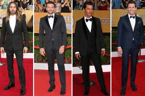 2014 SAG Awards: Men On The Red Carpet