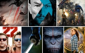 Above: 7  of the most anticipated summer blockbusters of 2014