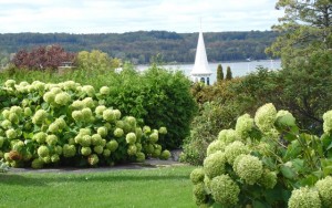 View of the harbour and church steeple in Door County, Wisconsin (Photo: Thomas Barrat/Shutterstock)