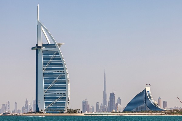 Above: Dubai's skyline from the water (Photo: Peter Fuchs/Shutterstock)
