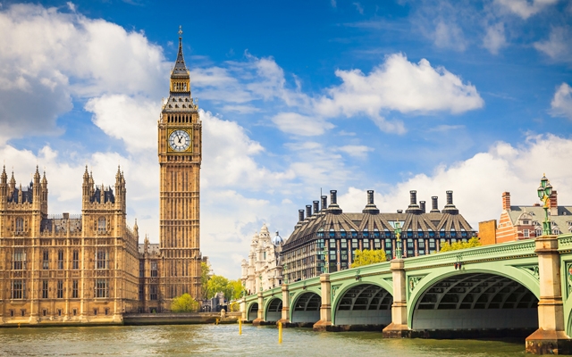 Above: Big Ben and Houses of Parliament, London, UK (Photo: S.Borisov/Shutterstock)