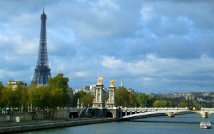 Above: The Eiffel Tower across the Seine (Photo: Amy Laughinghouse)