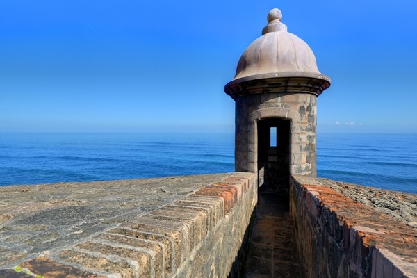 Turret at Castillo San Cristobal in San Juan, Puerto Rico (Photo: SeanPavonePhoto/Shutterstock)
