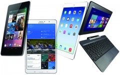 Above: 4 of the top tablets on the market right now