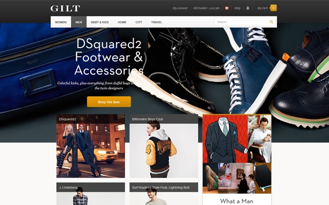 Canadian customers can now return items to Gilt.com, the innovative online shopping destination