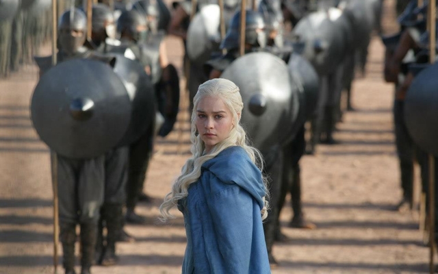 Khaleesi in season 3 of Game of Thrones (Photo courtesy of: HBO Canada)