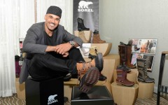 Above: Actor Shemar Moore at the 10th annual Tastemakers Lounge at the InterContinental Toronto Centre