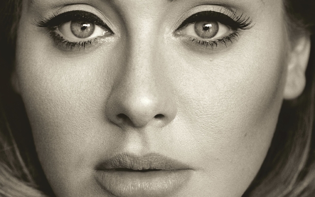 Above: Adele is  set to make chart history as her '25' album sales reach record-breaking numbers