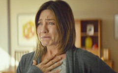 Above: Jennifer Aniston in her critically acclaimed role in the drama 'Cake'