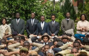 Above: David Oyelowo stars as Dr. Martin Luther King Jr. in 'Selma'