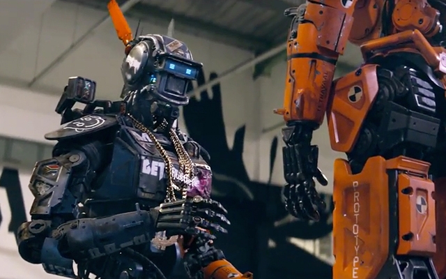 Above: Neill Blomkamp's 'Chappie' is a complete mess