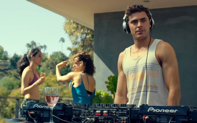 Above: Zac Efron stars in 'We Are Your Friends'