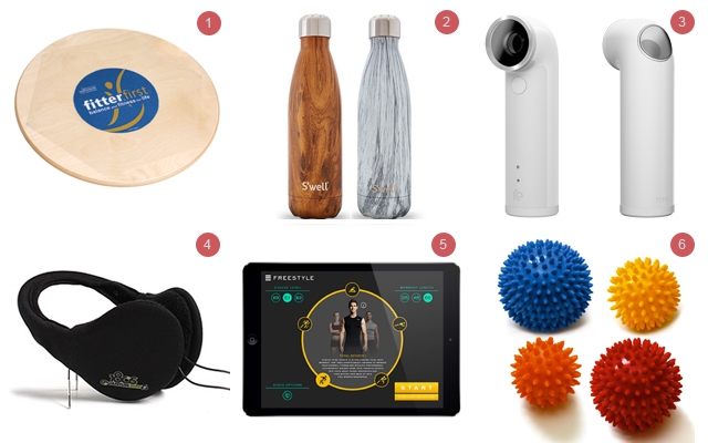Above: 6 of our favourite gift ideas for the fitness fanatic in your life
