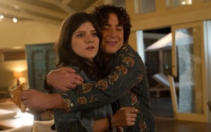 Above: Becca and Levon meeting each other for the first time.