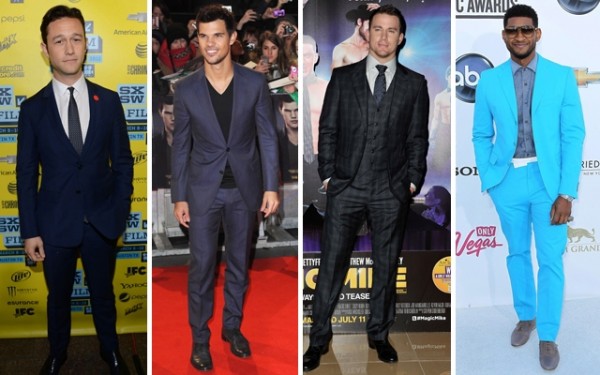 Celebrity Style Trend: The Blue Suit - AmongMen