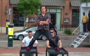 Channing Tatum spoofs Jean-Claude Van Damme's Volvo ad (Screenshot: YouTube)