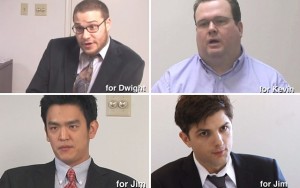 Check out who originally auditioned for 'The Office' (Screencaps: YouTube)