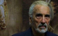 Above: Sir Christopher Lee (1922 - 2015)