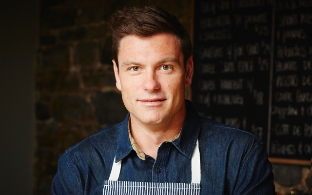 Above: Food Network star Chuck Hughes lets Amongmen in on what cooking really is (Photo: Dominique Lafond)