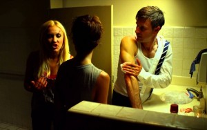 Above: Emily Osment  & David Arquette star in Cleaners, a Crackle original series