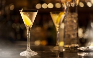Above: Grey Goose's signature dry martini