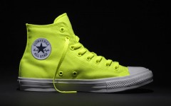 Above: The Chuck Taylor All Star II in a new, vibrant Volt colourway