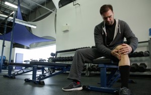 Above: Curtis 'Cujo' Joseph is helping spread awareness on the importance of injury prevention