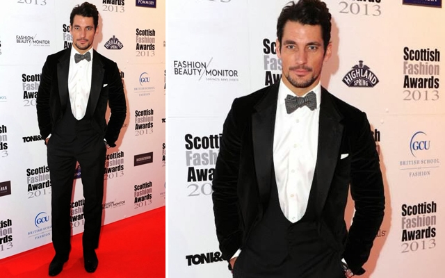David Gandy at the 2013 Scottish Fashion Awards