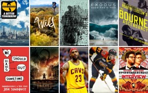 Above: The movies, music, books and games coming your way this December