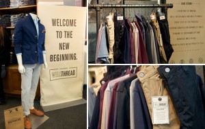 Above: The Dockers Wellthread collection, exclusively carried in Canada at Over the Rainbow in Toronto (Photos: Mike Palmer)