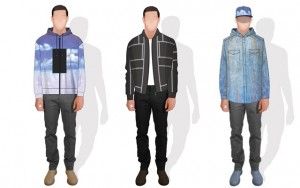 Sketches of Drake's Calvin Klein tour wardrobe (Credit: © 2013 Italo Zucchelli, Calvin Klein Collection)