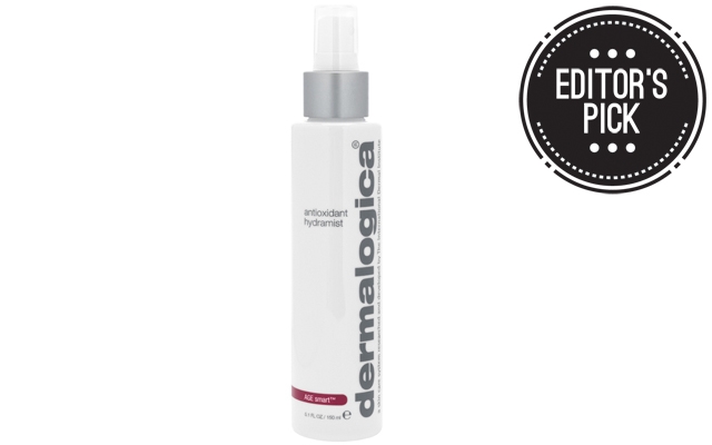 Above: Christopher’s favourite skincare product, Dermalogica Antioxidant Hydramist