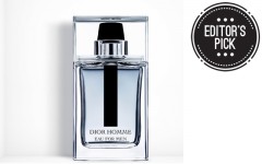 Above: Christopher's new favourite scent, Dior Homme Eau For Men