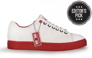 Above: The Sully Wong X ONEXONE Hope Sneaker support relief efforts in Haiti