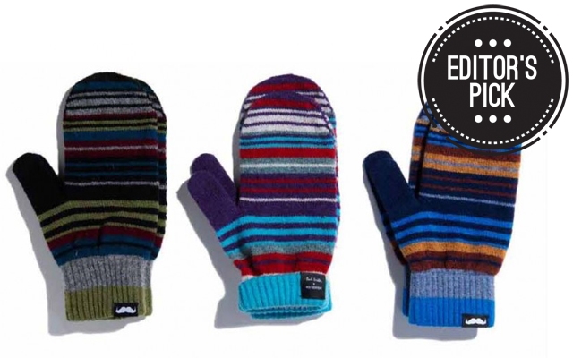 Above: Paul Smith mittens for Movember, available at Holt Renfrew