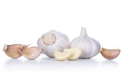 Above: Garlic strengthens the immune system