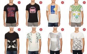 Above: 1) Anna Sui ‘Psychedellc Nouveau’ Mustang Unleashed T-Shirt. 2) Anna Sui ‘Airbrushed’ Mustang Unleashed T-Shirt. 3) CO|TE ‘Sunny’ Mustang Unleashed T-Shirt. 4) CO|TE ‘Grid’ Mustang Unleashed T-Shirt. 5) Paula Cademartori ‘ Freedom’ Mustang Unleashed T-Shirt. 6) Paula Cademartori ‘Urban’ Mustang Unleashed T-Shirt. 7) Rogan ‘Silhouette’ Mustang Unleashed T-Shirt. 8) Rogan ‘Make Tracks’ Mustang Unleashed T-Shirt.