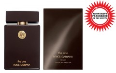 Above: Dolce & Gabbana's newest fragrance, The One For Men Collector's Edition EDT