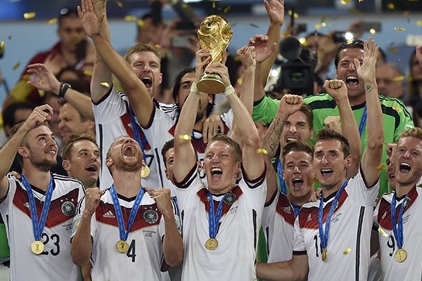 Germany finally caught the trophy they've been chasing for the past month