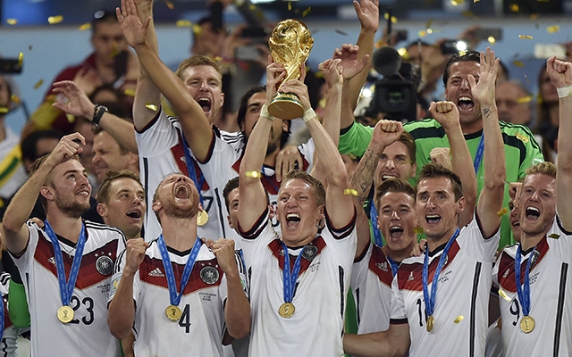 Germany finally caught the trophy they've been chasing for the past month