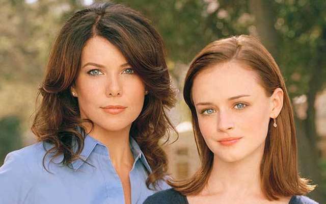 Above: A 'Gilmore Girls' reboot is in the works at Netflix
